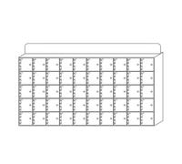 Boîte De Rangement pour Téléphone Portable 6-60 Fentes Acrylic Cell Phone Storage Cabinet Pocket Chart Lock Box Management Storage Cabinets on The Wall(50)