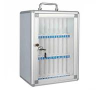 Boîte de rangement pour téléphone portable - Armoire de sécurité murale pour salles de classe, ateliers et usines - Serrure à combinaison de 12 à 60 chiffres - Solution de rangement sécurisée pour