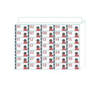 Boîte de rangement pour téléphone portable avec serrure et clé en acrylique pour bureau, salle de classe 6, 15, 20, 35 emplacements, unité d'affichage de poche