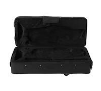 Boîte de Rangement pour Trompette, étui Rectangulaire pour Trompette à Compartiments Multiples, Valise pour Trompette avec Bandoulière, Tissu Oxford