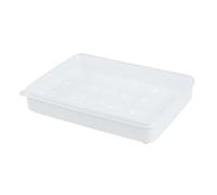 Boîte de Rangement pour Œufs JORDAN&JUDY Transparent 24 Compartiments - Boîte Fraîcheur Rectangulaire pour Aliments et Raviolis (Lot de 2)