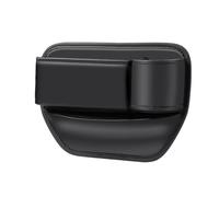 Boîte de Rangement pour Voiture pour Corvette C5 1997-2004, Organiseur de Console de Voiture Cuir PU Boîte de Rangement pour Siège,Black-B