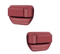 Boîte de Rangement pour Voiture pour Corvette C5 1997-2004, Organiseur de Console de Voiture Cuir PU Boîte de Rangement pour Siège,Red A Pair
