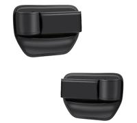 Boîte de Rangement pour Voiture pour Maserati Ghibli 2014-2020, Organiseur de Console de Voiture Cuir PU Boîte de Rangement pour Siège,Black A Pair