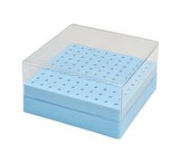 Boîte de rangement pratique avec couvercles transparents pour outils de manucure, outils de manucure, 100 trous