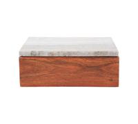 Boîte de rangement Present Time Acacia Marron 15x7,5 cm