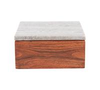 Boîte de rangement Present Time Acacia Marron 15x7,5 cm