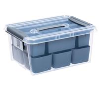 BOÎTE DE RANGEMENT PROFESSIONNELLE 14 L AVEC ORGANISATEURS - CAPACITÉ PB27376