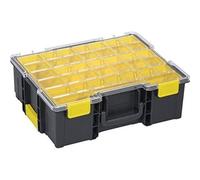 Boîte de rangement professionnelle - ALLIT - EUROPLUS PRO K44 - Jaune et noir - Mixte - Noir