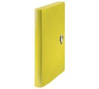 Boîte de rangement Recycle, 30 mm, A4, PP, jaune