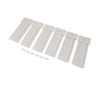 Boîte de rangement rétractable, paquet de 3 |Organisateur extensible et empilable pour cuisine/garde-manger/réfrigérateur |Bac de rangement en plastique peu encombrant avec (Large)