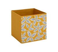 - Boîte de Rangement Réversible "Folia" 31x31cm Jaune