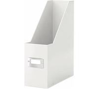 Boîte de rangement revues - LEITZ - Click & Store - Carton pelliculé - Blanc