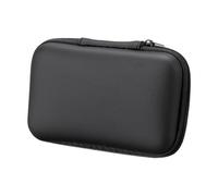 Boîte de rangement rigide en EVA pour câbles et écouteurs Noir 20 x 10 x 6 | Boîte EVA multi-compartiments, fermeture éclair, protège contre les chocs, les rayures, la poussière, l'humidité