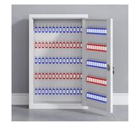 Boîte de rangement robuste pour clés avec serrure, crochets et étiquettes pour une gestion sécurisée des clés dans les agences immobilières et immobilières