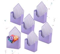 Boîte de rangement romantique de grande capacité pour la Saint-Valentin, mariage, vacances, festival, bouquet de fleurs, carte alimentaire, collation