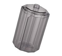 Boîte de rangement ronde pour outils de cils avec couvercle, distributeur de cotons-tiges, organiseurs de maquillage pour la maison