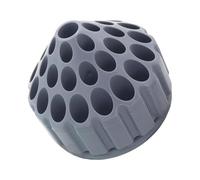 Boîte de Rangement Rotative 35 Cases pour Embouts de Perceuse à Ongles | Pe, Design Nid D’abeille, Stable et Compact, Organiseur Pratique pour Accessoires de Manucure