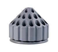 Boîte de Rangement Rotative pour Embouts de Meulage, 35 Compartiments | Pe, Design Alvéolé Stable et Gain de Place, Organiseur pour Forets de Manucure et Accessoires