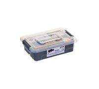 Boîte de rangement Samba avec compartiments - 1,5 L