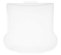 Boîte de Rangement Sandwich Toast Blanche en Plastique Pp, Fraîcheur | École et Déjeuner, Forme Toast Pratique, Surface Lisse, Adaptée aux Tranches Légumes