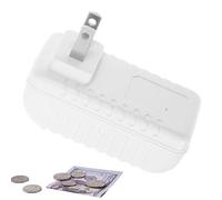 Boîte de Rangement Secret Faux Chargeur | Organisateur Domestique Portable Réaliste,Boîtes De Cachette Secrètes Portables | Pour Maison Bureau Voyage Voiture Plage Camping Pique-Nique Jardin Clés Cart