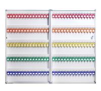 Boîte de rangement sécurisée pour clés - Fixation murale - Pour bureau, propriété, garage, hôtel - Peut contenir 150 clés