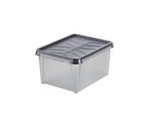 SmartStore Boîte de rangement Dry 31 – 33 litres – Polypropylène – Gris