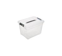 - Boîte de Rangement "Solutions" 18L Transparent