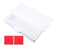 Boîte de rangement sous le bureau - Organisateur de tiroir caché - Poubelle adhésive multifonction pour la maison, le bureau, l'école, la chambre à coucher