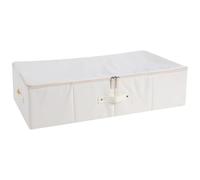 Boîte de rangement sous le lit avec couvercle 28x16x7 pouces Boîte de rangement sous le lit avec poignée et fermeture éclair Boîte de rangement sous le lit en tissu Oxford Boîte de rangement pour robe