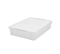 Boîte de rangement sous lit à roulettes 60 litres