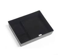 Boîte de rangement spécifique en ABS avec intérieur floqué pour modèle 3 2024, s'adapte parfaitement à la console sans outils ni adhésifs