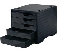 Boîte de rangement styro ( 9000493478 ) 5 tiroirs noir/noir