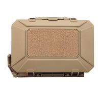 Boîte de Rangement Tactique Molle, Plate-forme D'opération Suspendue, Boîte À Outils Étanche et Antichoc, Étui À Outils Hermétique avec Rembourrage en Mousse(Brown)