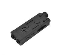 Boîte de rangement tactique pour batterie lithium-ion - Boîte factice style PEQ pour montage sur rail - Capacité 1600-2300 mAh - Idéal pour les applications militaires et de chasse