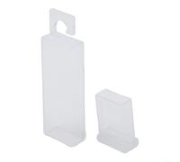 Boîte de rangement télescopique transparente pour forets - Boîte de rangement extensible pour outils de fraisage, tarauds pour perceuses, organiseur en plastique transparent avec 3 tailles pour