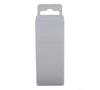 Boîte de rangement télescopique transparente pour outils de forage, fraisage, robinets, forets hélicoïdaux, boîte de rangement avec 3 tailles 90 mm, 100 mm, 130 mm en plastique transparent (3)