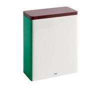 Boîte de rangement Tin Container Extra Large, blanc cassé, bordeaux et vert, Hay - 5710441419457