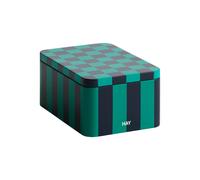 HAY Bocal Tin Container small Green-dark blue