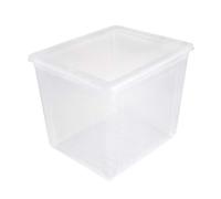 keeeper Boîte de rangement avec système Air Control, 39 x 33,5 x 35 cm, 30 l, Bea, Transparent