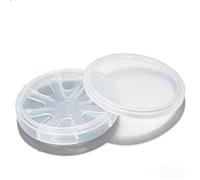 Boîte de rangement transparente for plaquettes de 2 pouces, vitrine individuelle for plaquettes de silicium et échantillons de verre, 1 pièce(2in Tyvek Paper*100)