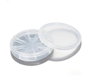 Boîte de rangement transparente for plaquettes de 2 pouces, vitrine individuelle for plaquettes de silicium et échantillons de verre, 1 pièce(2in Tyvek Paper*100)