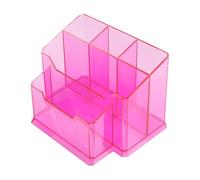 Boîte de rangement transparente pour forets à ongles en acrylique