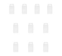 Boîte de rangement transparente pour forets hélicoïdaux et tarauds avec étui de rangement à longueur réglable