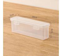 Boîte De Rangement Transparente Pour Fournitures De Bureau,Papeterie D'évaluation,Porte-Stylo,Grande Capacité,Étui À Crayons.S