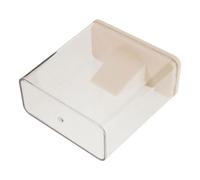 Boîte de Rangement Transparente pour Médailles avec Mini Chevalet Support | Plastique PET Clair, Optimisée pour Petits Trophées Sportifs, Stabilité Bureau, pour Gymnases et Étagères