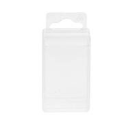 Boîte de rangement transparente pour outils pour forets hélicoïdaux et tarauds à vis avec longueur réglable