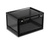 Boîte de rangement transparente verrouillable - Prison pour téléphone/tablette sans enchevêtrement de câbles, casier à médicaments de grande capacité, organiseur sécurisé pour appareils électroniques
