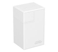 Boîte de rangement Ultimate Guard Flip`N`Tray 80+ Xenoskin Blanc 9x7,9x14,4 cm